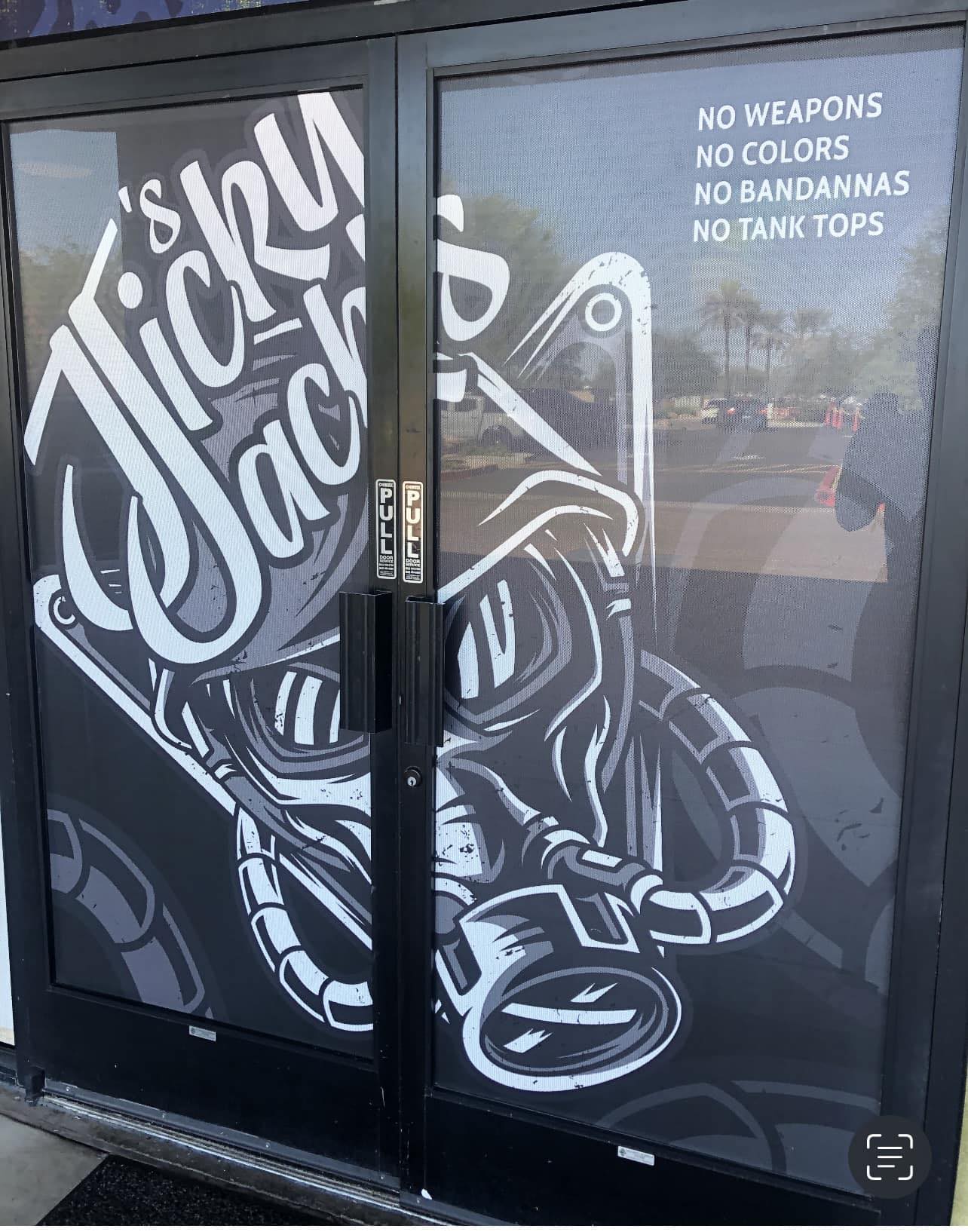 JJ's Bar and Billiard pool hall exterior/interior