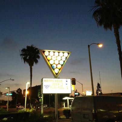 International Billiards pool hall exterior/interior