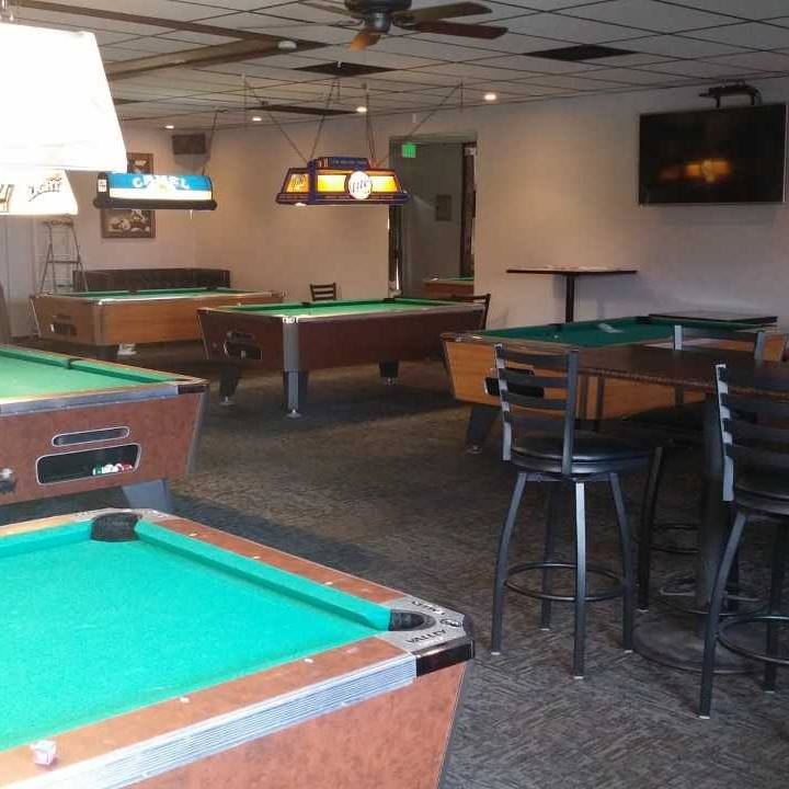 Westside Billiards pool hall exterior/interior