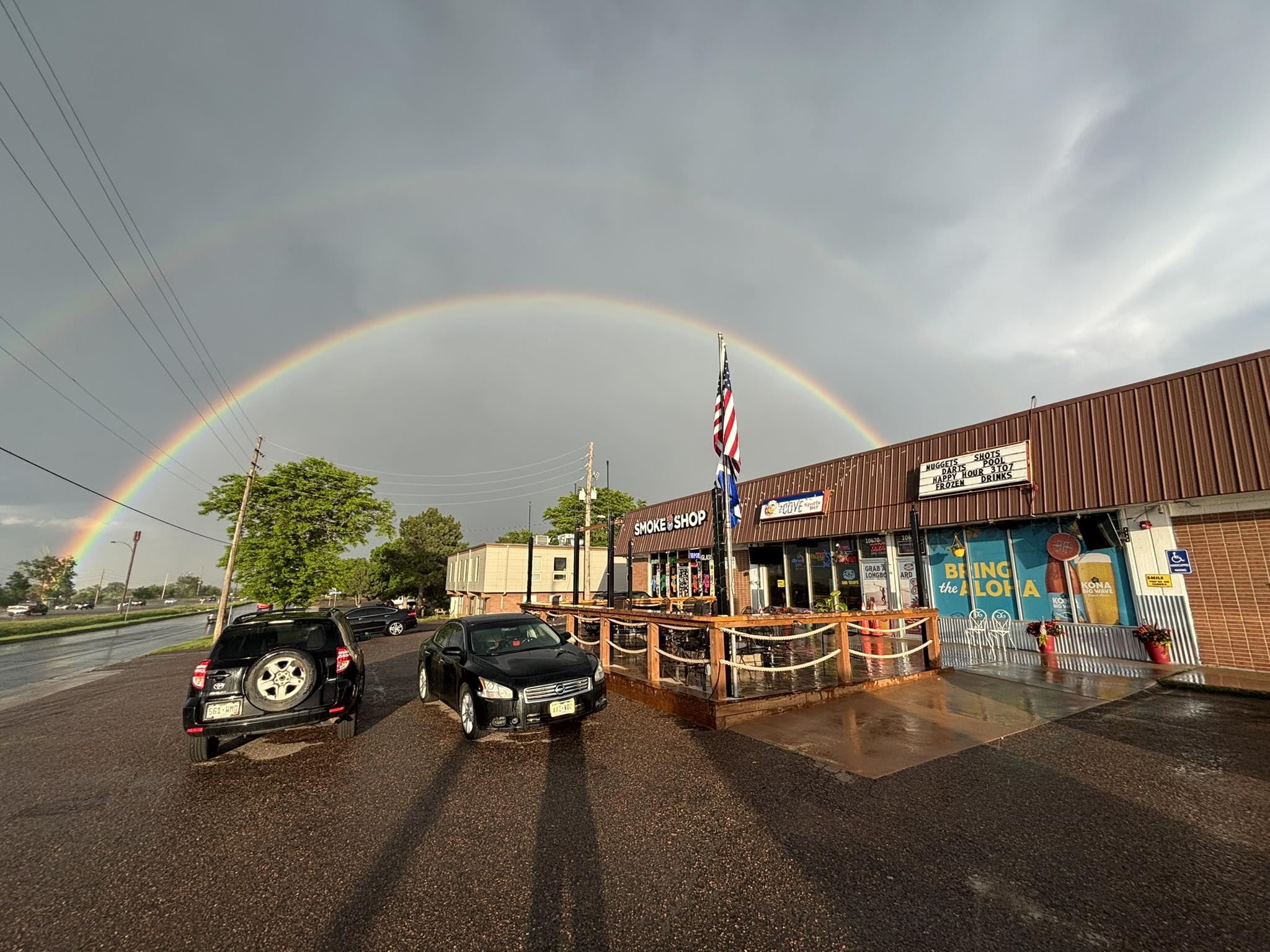 The Cove Sports Bar pool hall exterior/interior