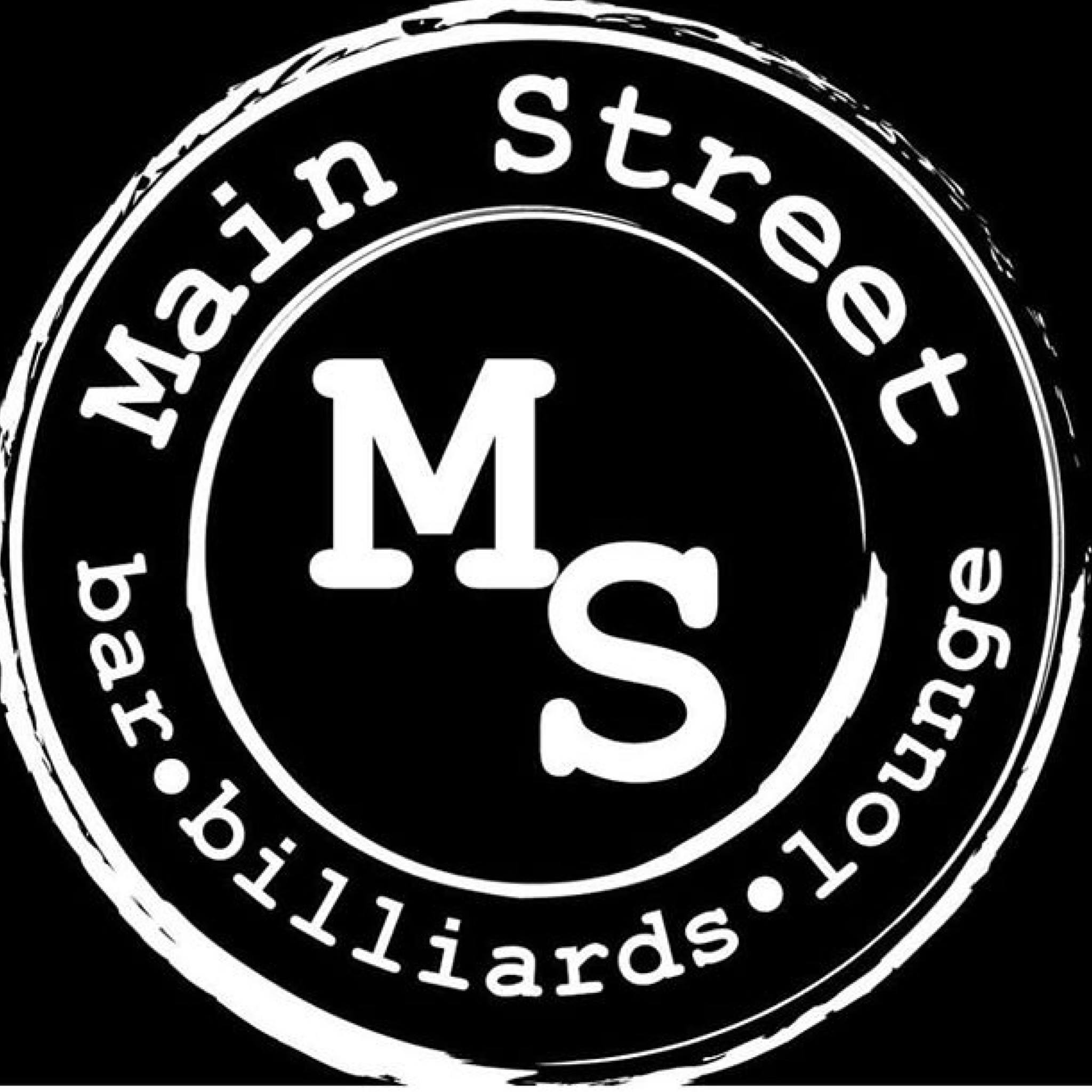 Main Street Bar & Billiards pool hall exterior/interior