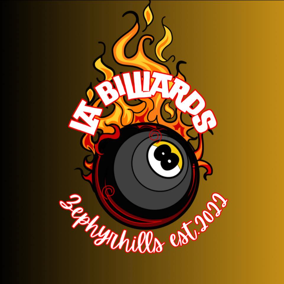 LA Billiards pool hall exterior/interior