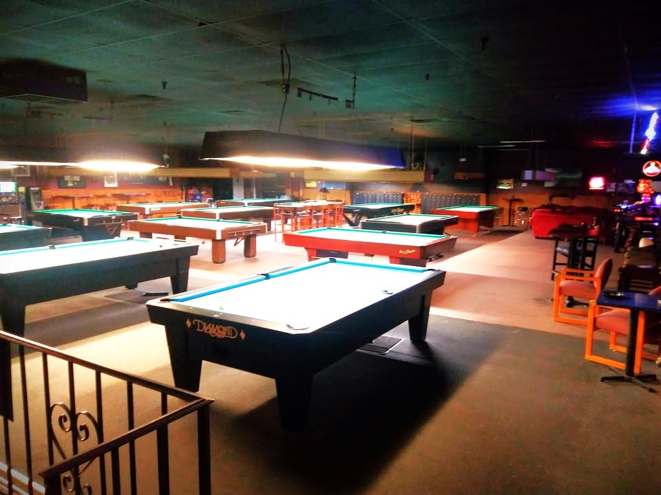 CM's Place Billiards pool hall exterior/interior