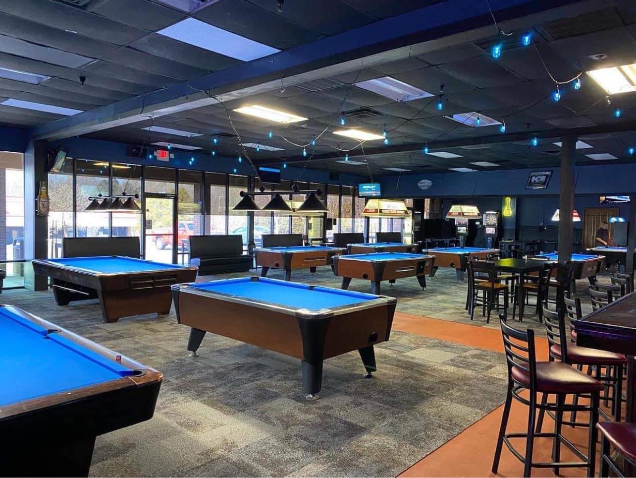 Legends Sports Bar & Grill pool hall exterior/interior
