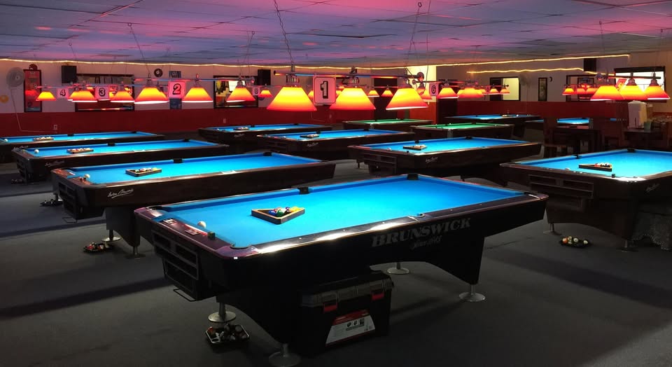 808 Billiards pool hall exterior/interior