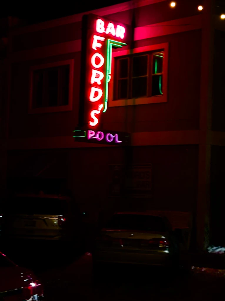 New Fords Bar pool hall exterior/interior