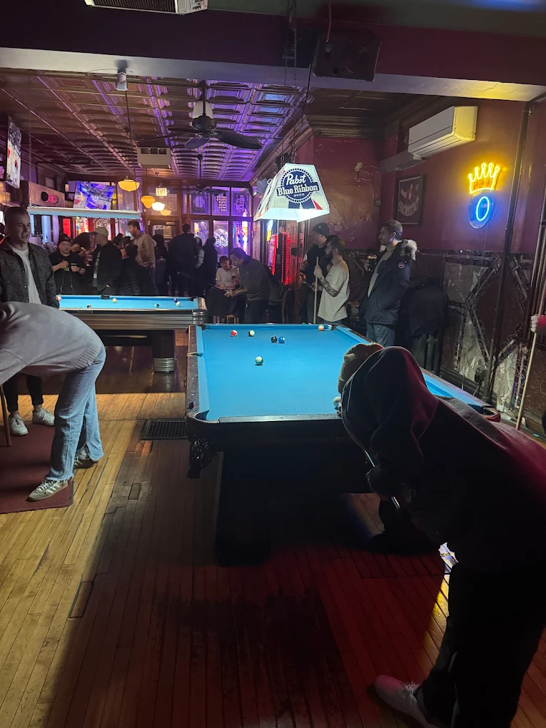 Ten Cat Tavern pool hall exterior/interior