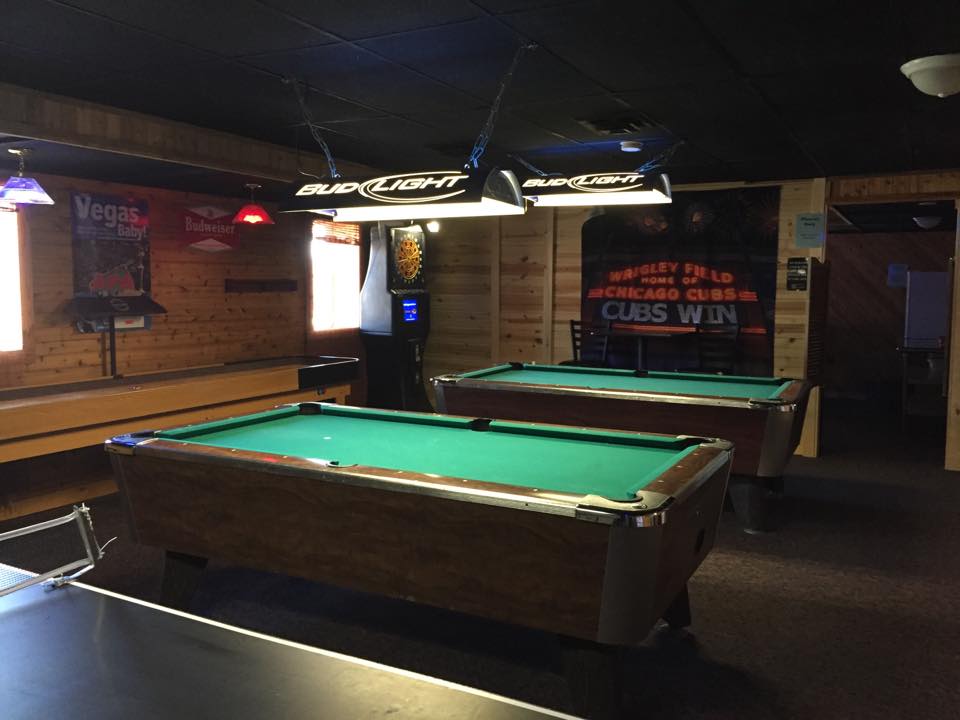 Sunnyland #1 Stop pool hall exterior/interior