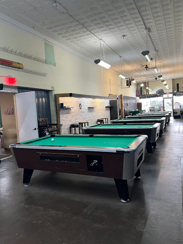 Hartford Hardware Billiards pool hall exterior/interior