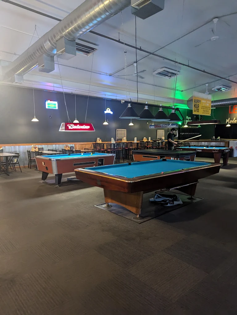 Legends Sports Bar pool hall exterior/interior