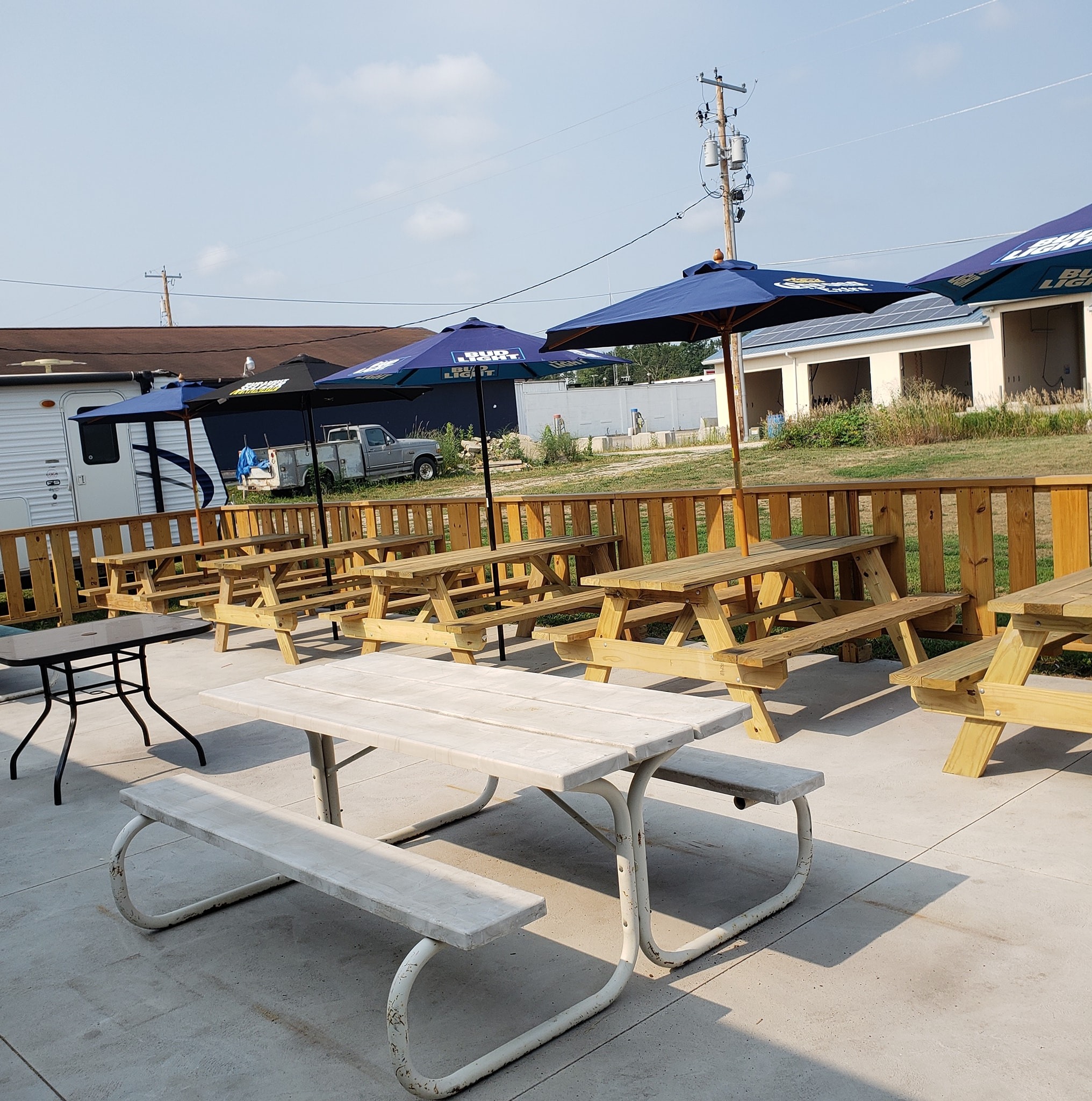 The 918 pool hall exterior/interior