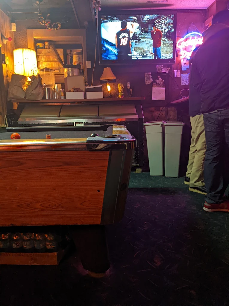 The Easy Inn pool hall exterior/interior