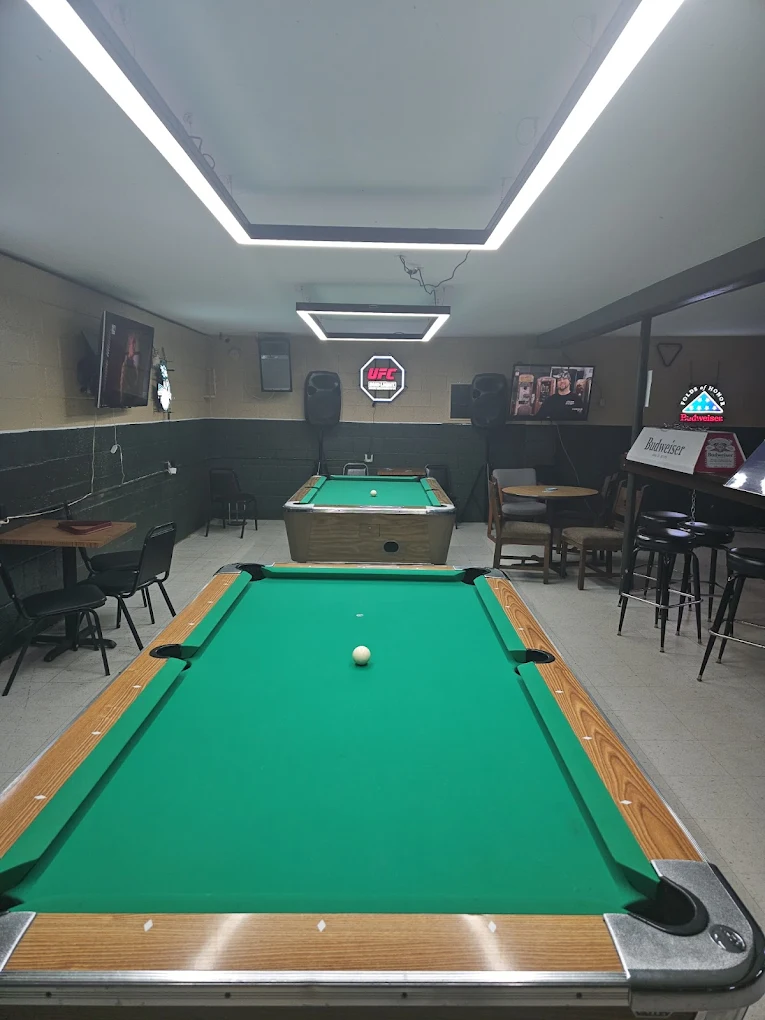 Tipsy Owl & Boozy Badgers pool hall exterior/interior