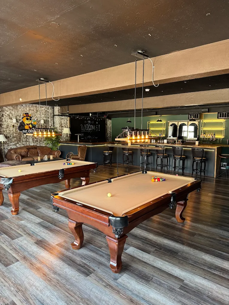 Fat Cats Billiards & Bar pool hall exterior/interior