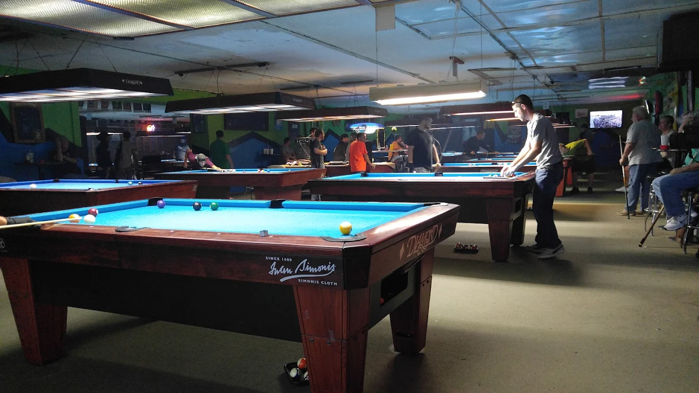 Buffalos pool hall exterior/interior
