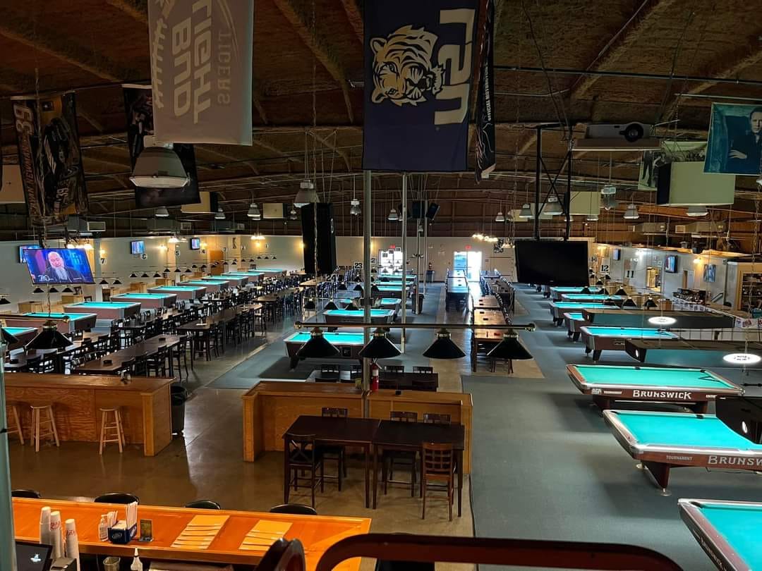 Emerald Billiards pool hall exterior/interior
