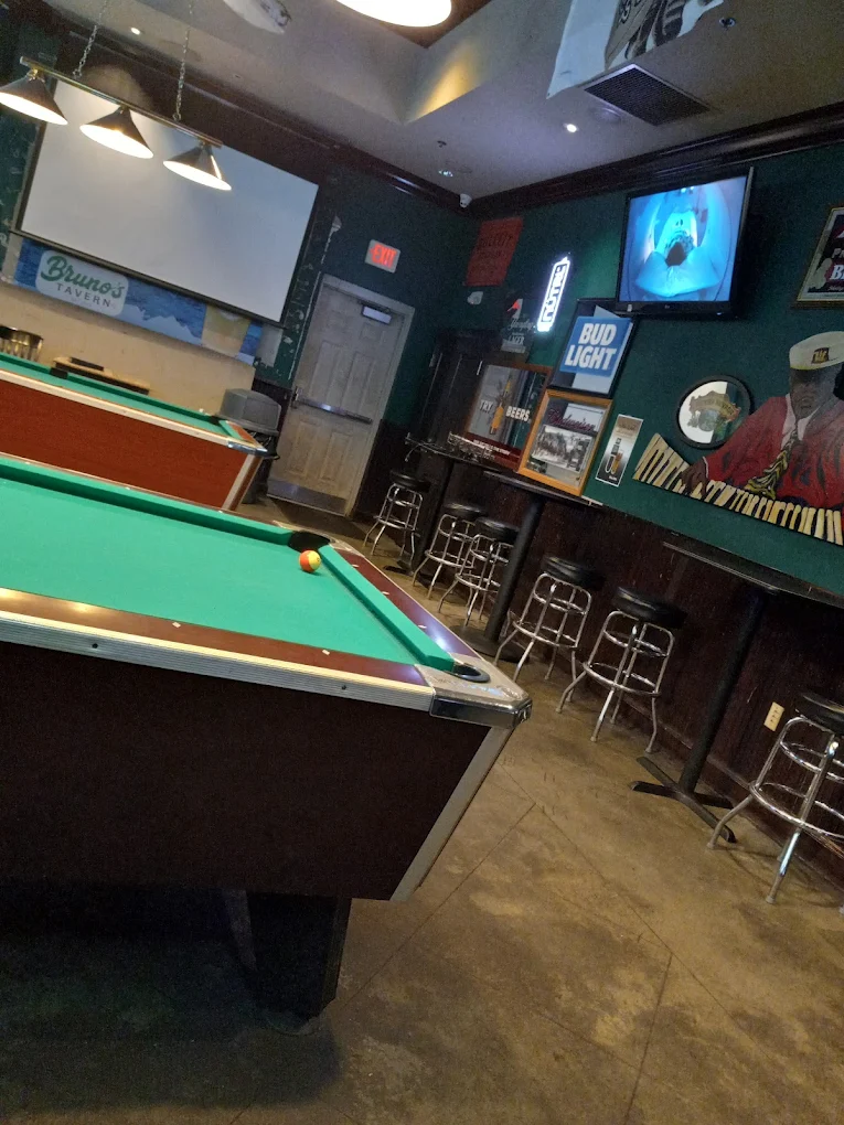Bruno's Tavern pool hall exterior/interior