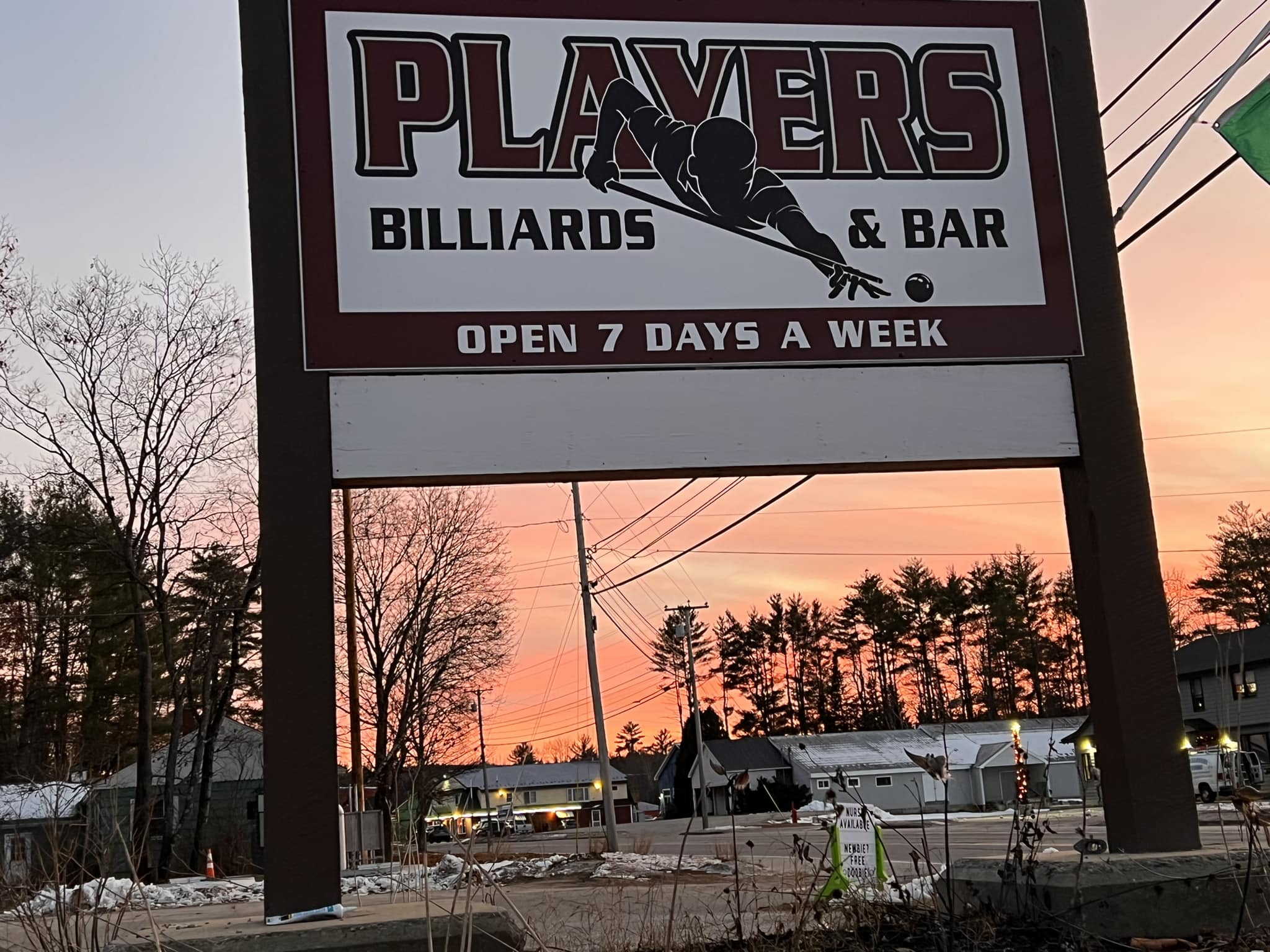 Players Billiards and Bar pool hall exterior/interior