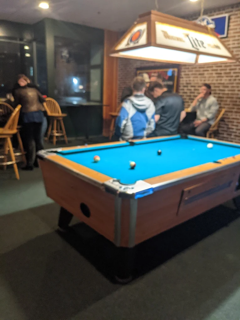 Time Out Sports Pub pool hall exterior/interior