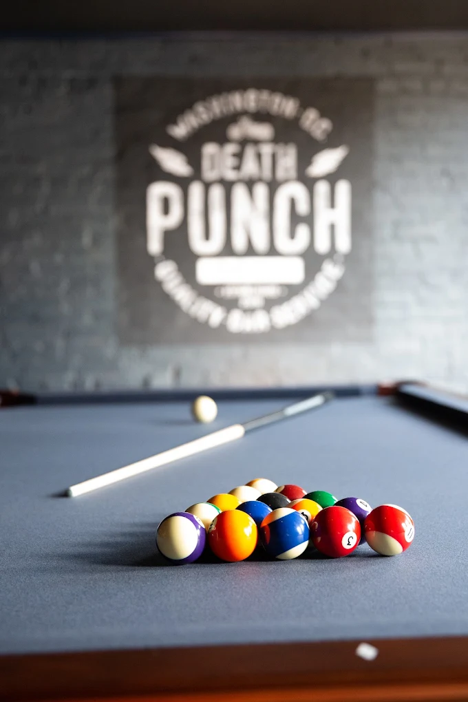 Death Punch pool hall exterior/interior
