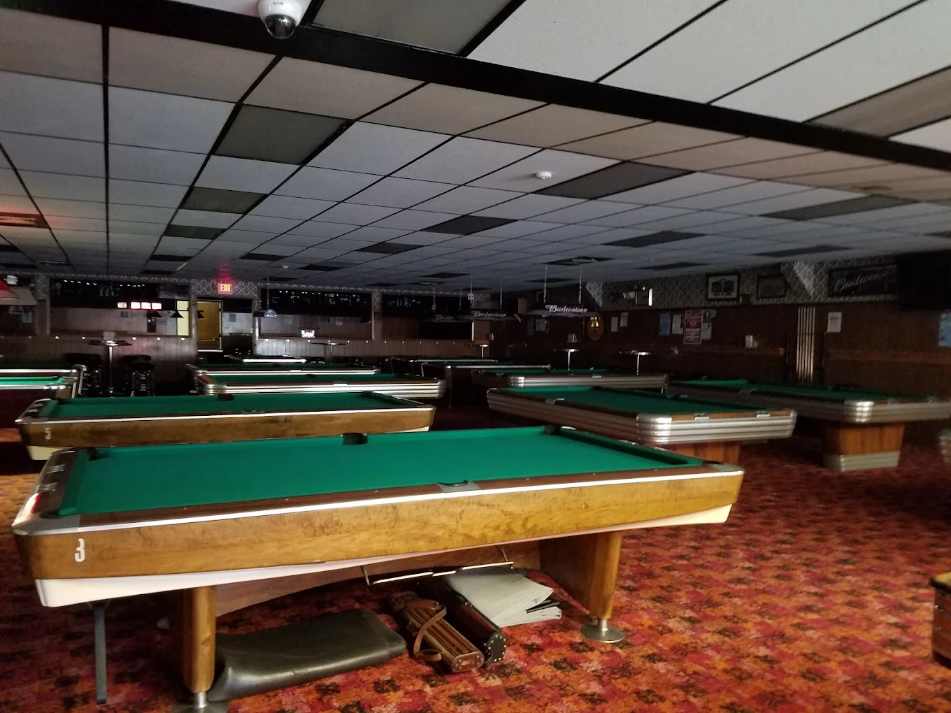 Ivory Billiards pool hall exterior/interior