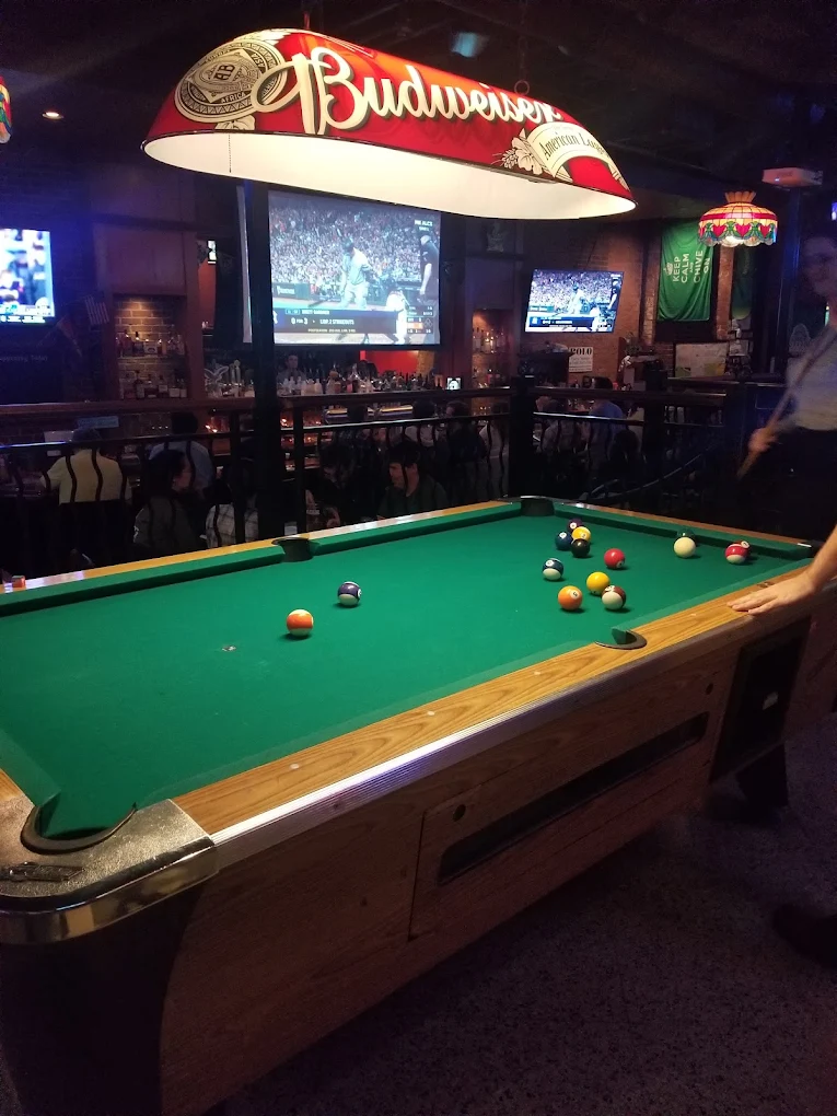 Harry's Bar & Grill pool hall exterior/interior