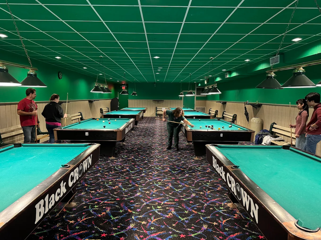 Bayberry Bowling Center pool hall exterior/interior