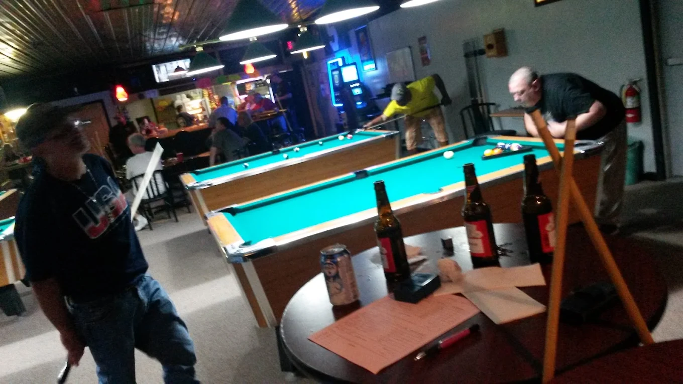 Rocket Pocket Billiards pool hall exterior/interior