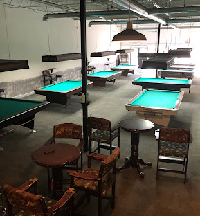 Earle's Place pool hall exterior/interior