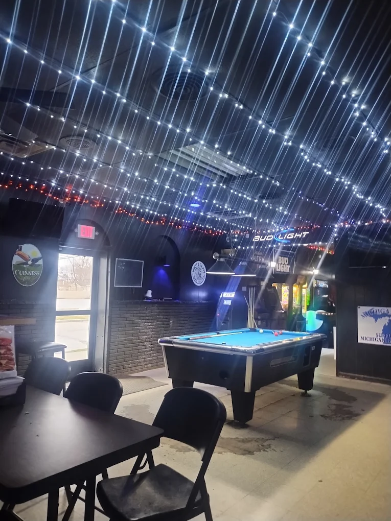 Half Time Bar pool hall exterior/interior