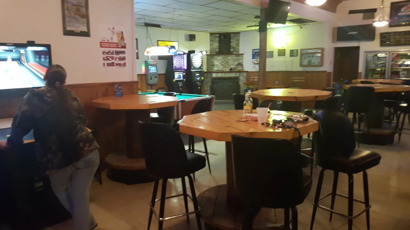 Midway Bar pool hall exterior/interior