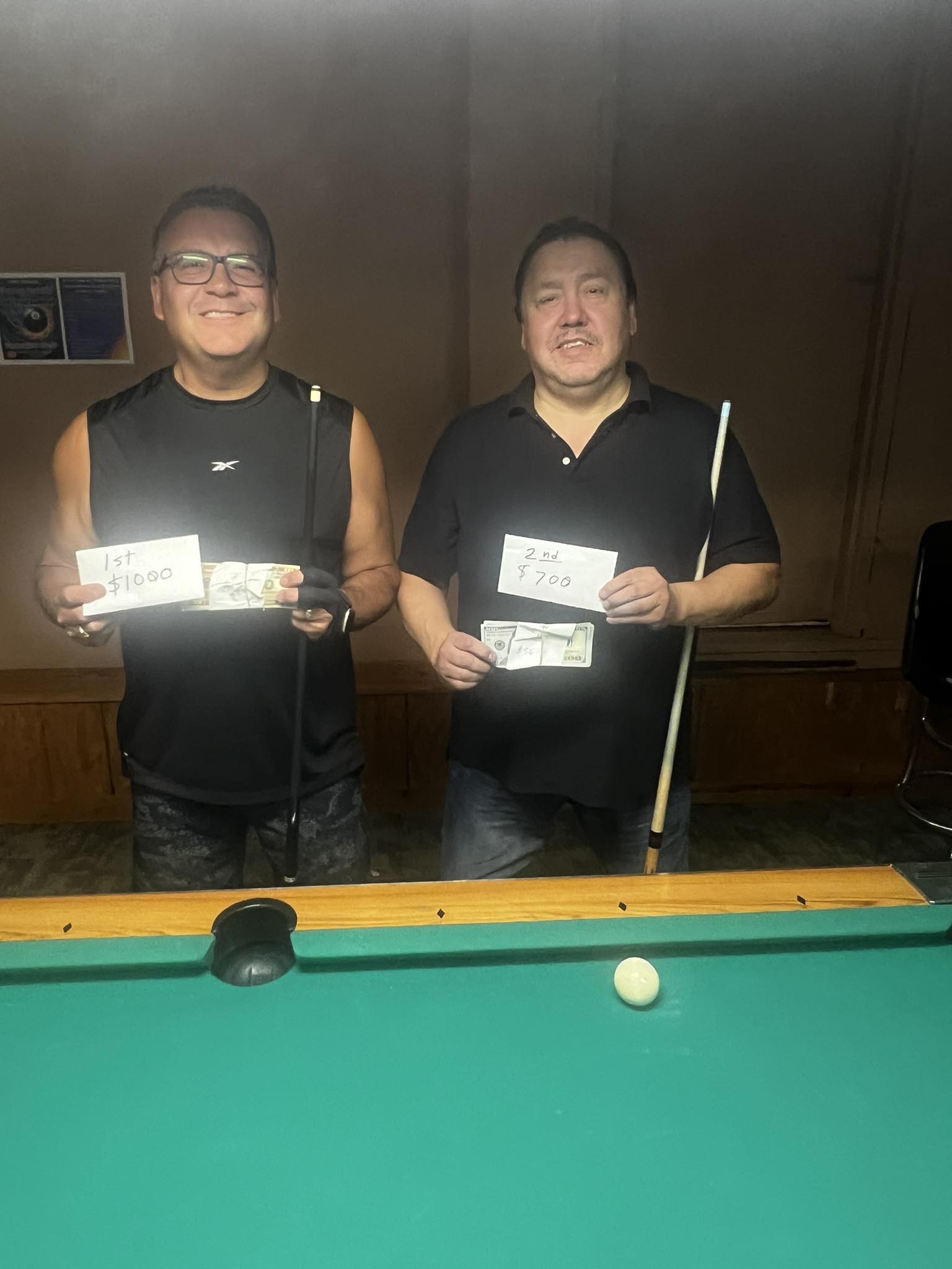 CC's Bar pool hall exterior/interior