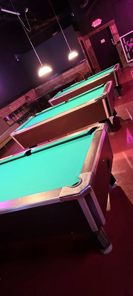 Hour House pool hall exterior/interior