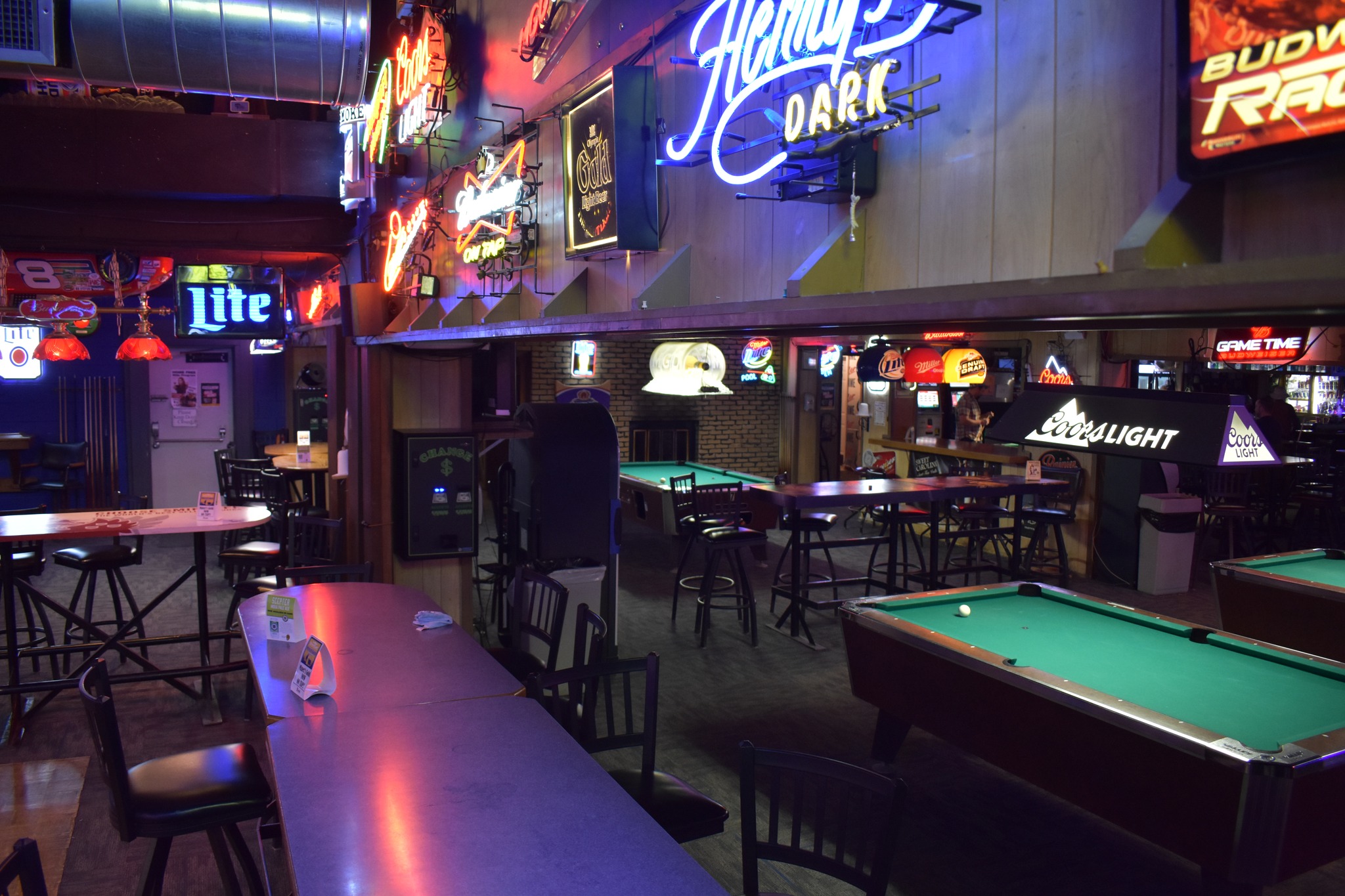 The Valley Hub pool hall exterior/interior