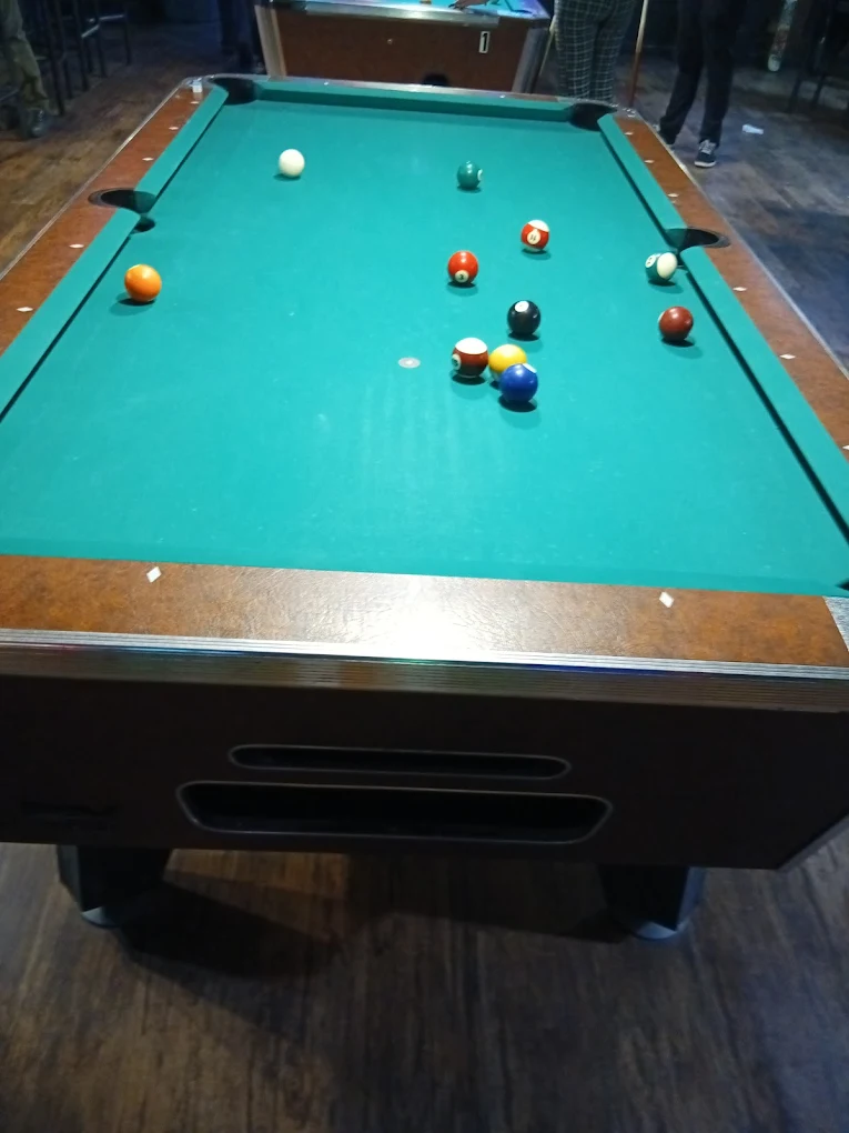 The Molly Brown Bar pool hall exterior/interior