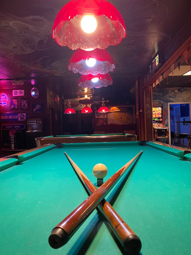The Jesters Bar pool hall exterior/interior