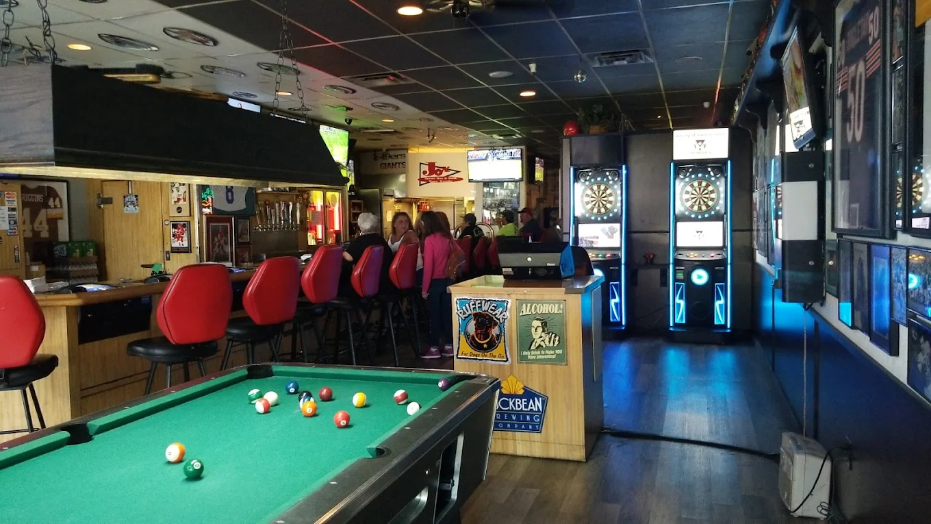 Jox Sports Bar & Grill pool hall exterior/interior