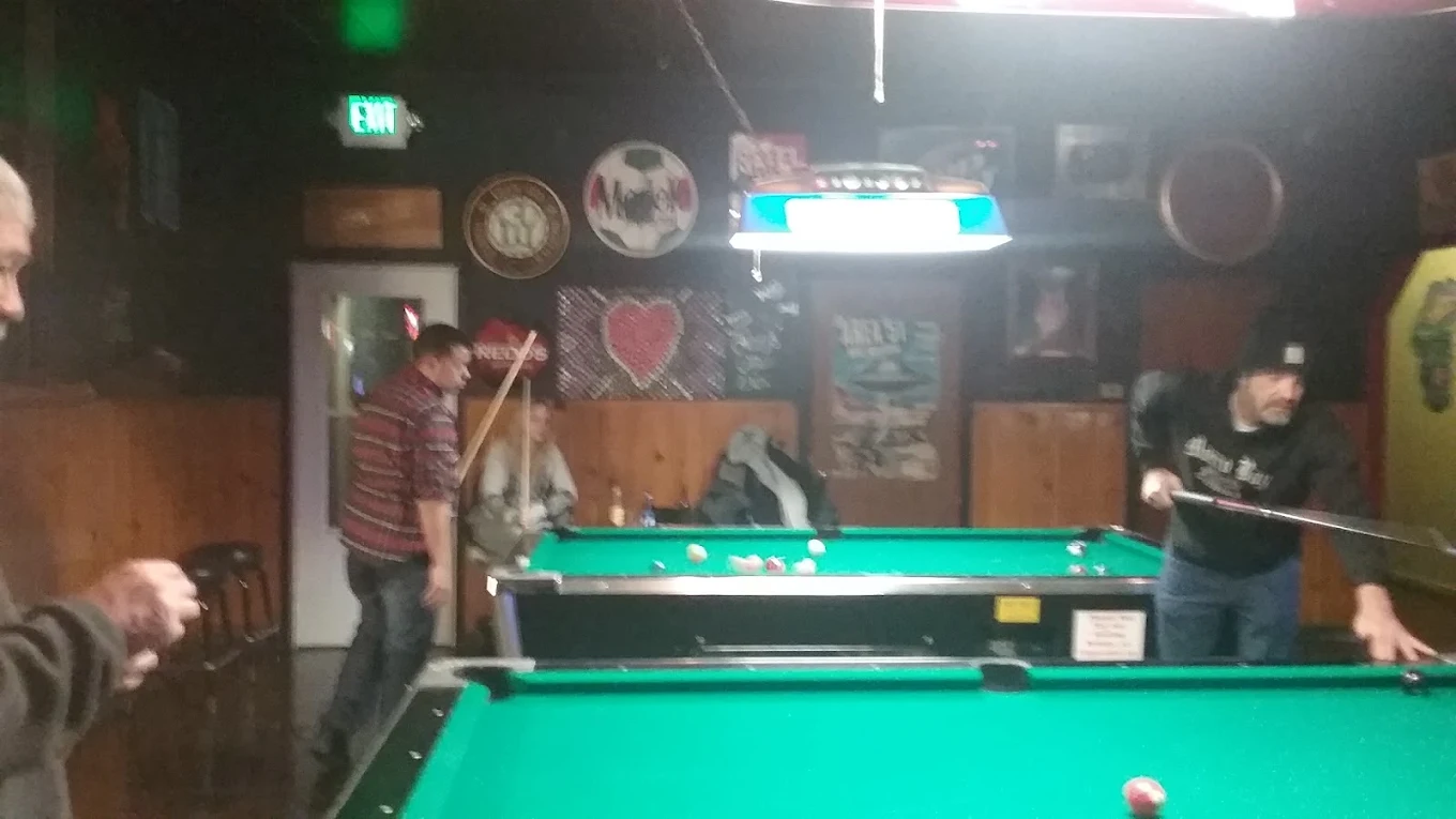 Club Rio pool hall exterior/interior