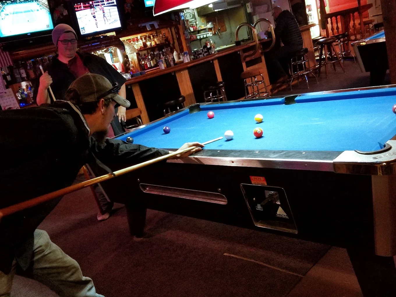 The Slippery pool hall exterior/interior