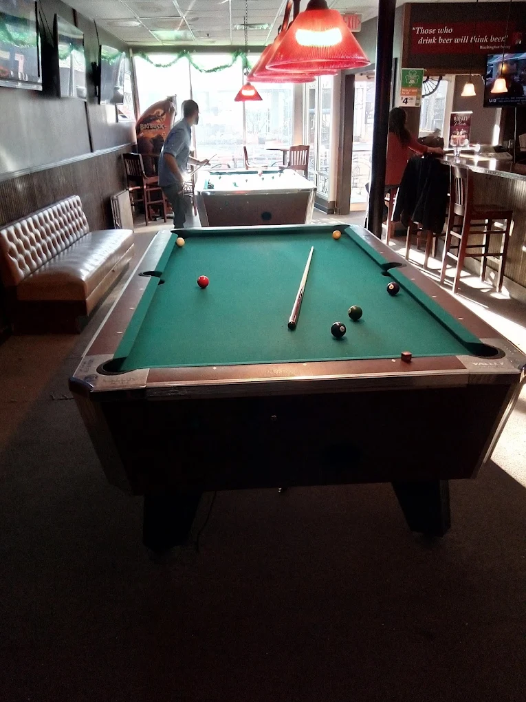 McGarvey's pool hall exterior/interior