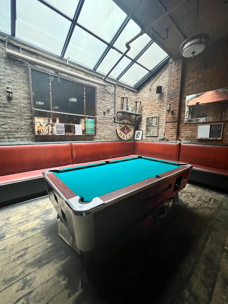 Toad Hall pool hall exterior/interior