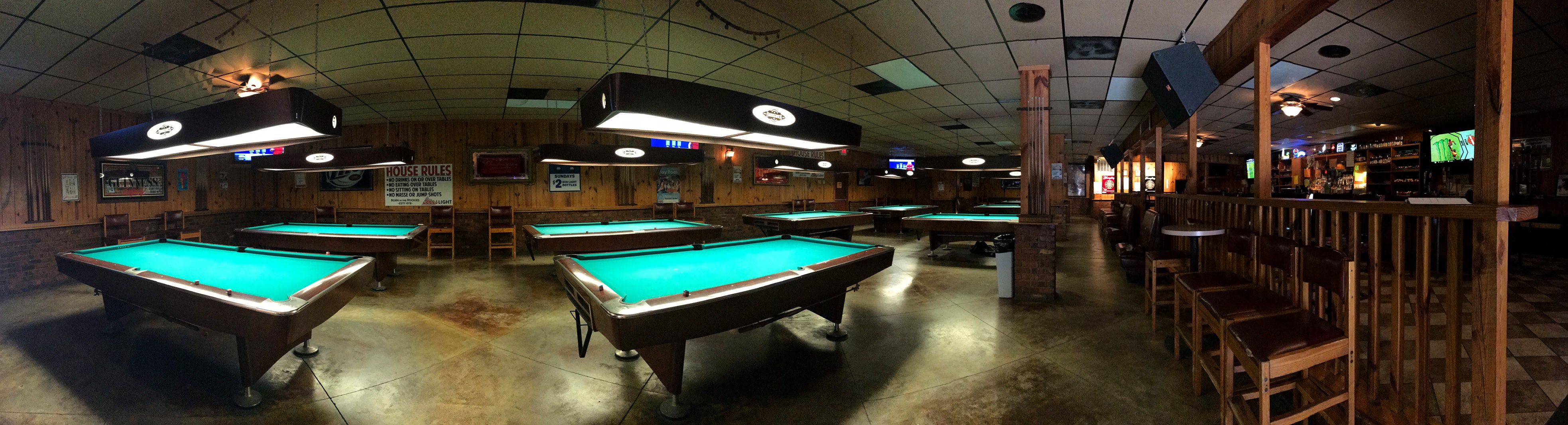 Pantana's Pool Hall and Saloon pool hall exterior/interior