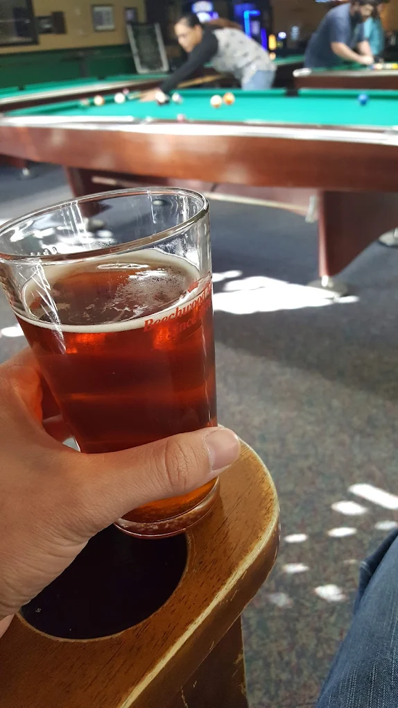 Gate City Billiards Club pool hall exterior/interior