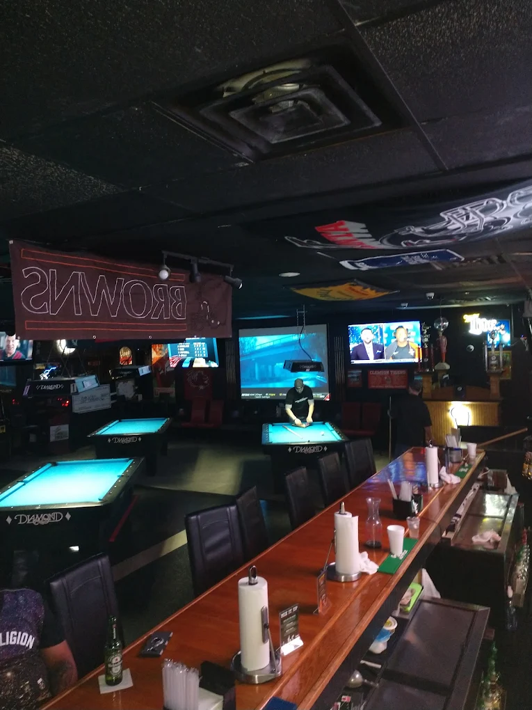 The Coliseum Billiards and Sports Bar pool hall exterior/interior