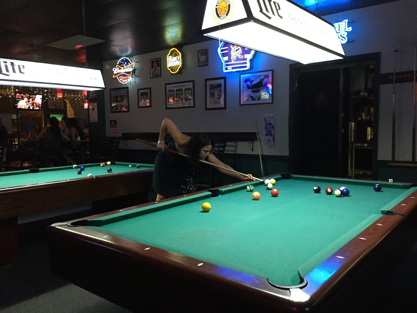 Mac's Tavern pool hall exterior/interior