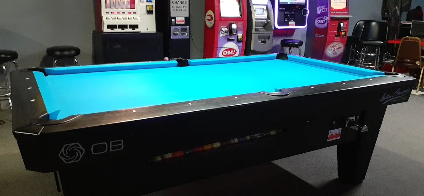 The White Horse Saloon pool hall exterior/interior