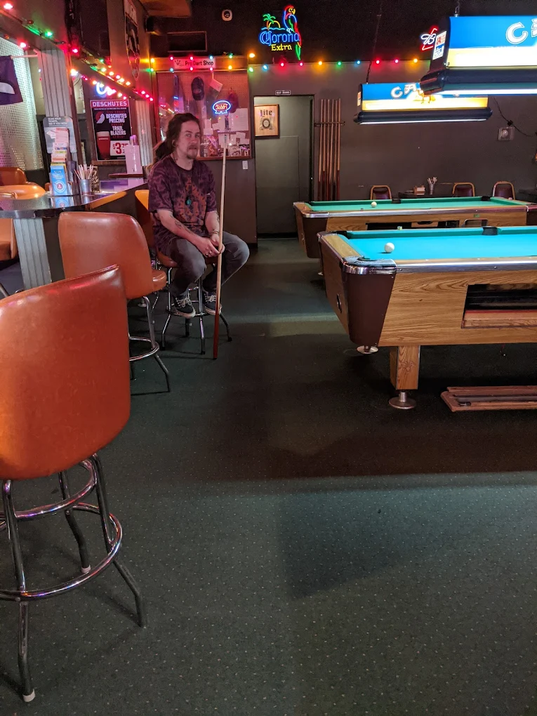 Mousetrap Tavern pool hall exterior/interior