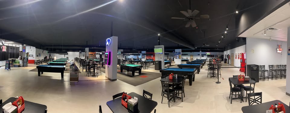 Rack & Grill 3 pool hall exterior/interior
