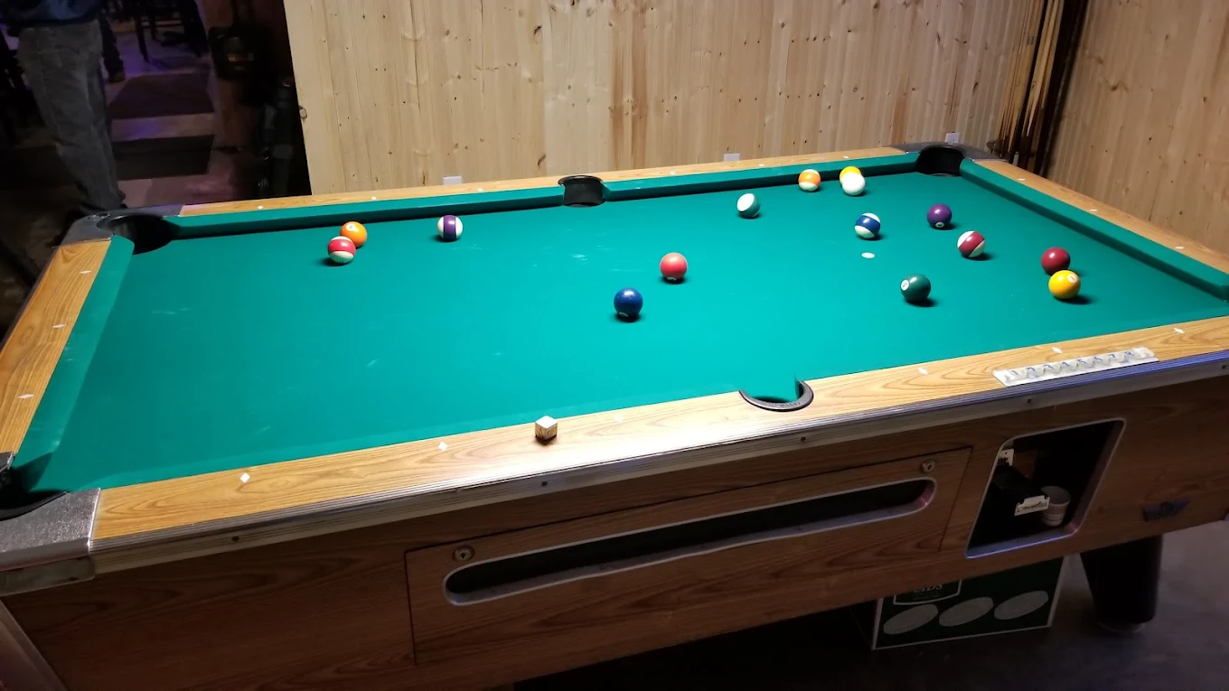 Shore Store pool hall exterior/interior