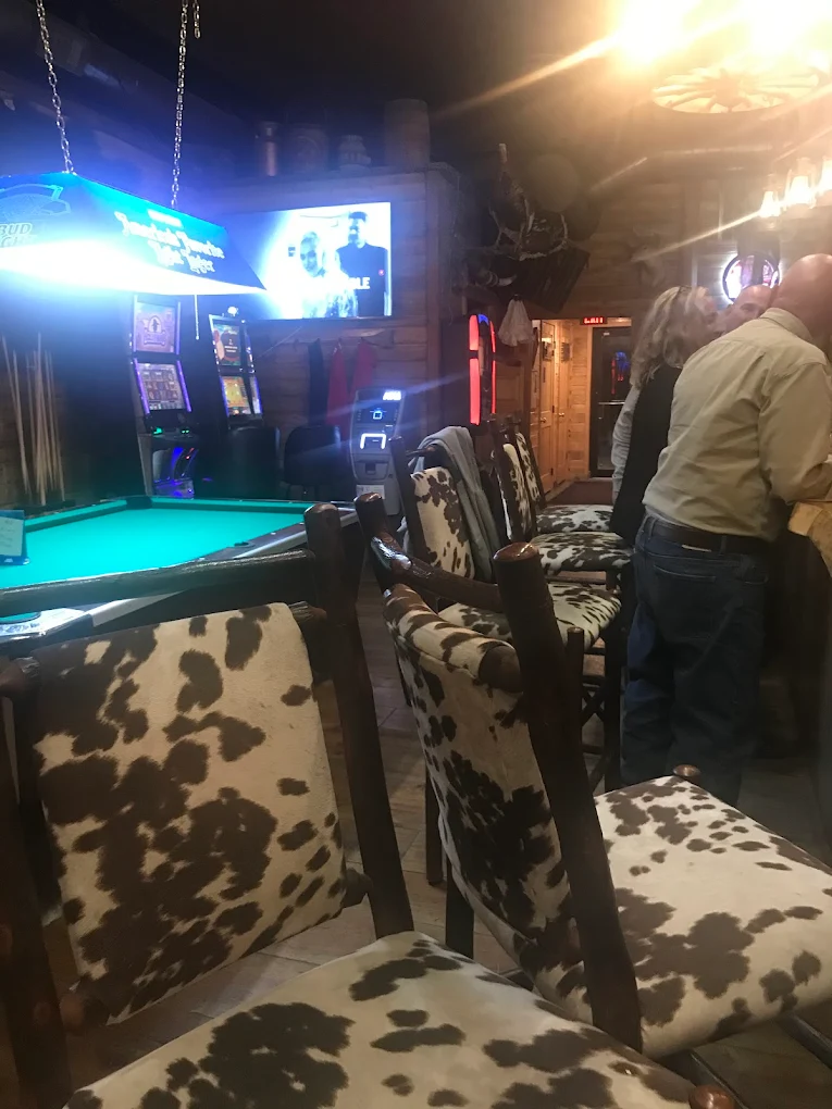 Gold Pan Saloon pool hall exterior/interior